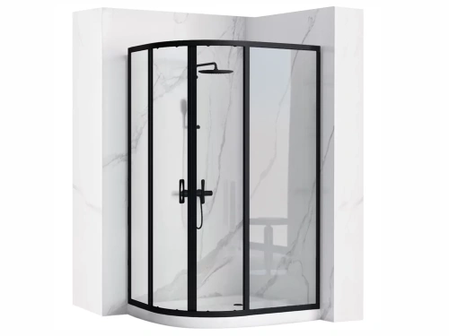 Душевой уголок Rea Look Black 80x100 K7900