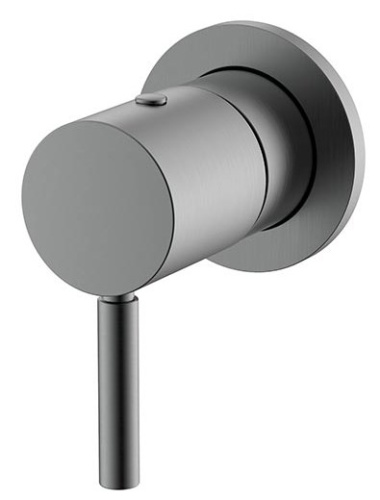 Смеситель для душа Nemo Round NM-2342BGM brush gun metal