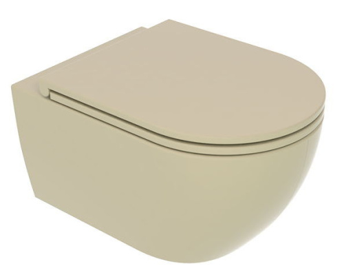 Унитаз подвесной GSG Ceramic Design Like LKWCSO016, медовый