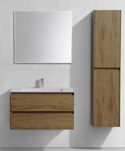 Тумба подвесная Vincea Luka 800 T.Oak VMC-2L800TO