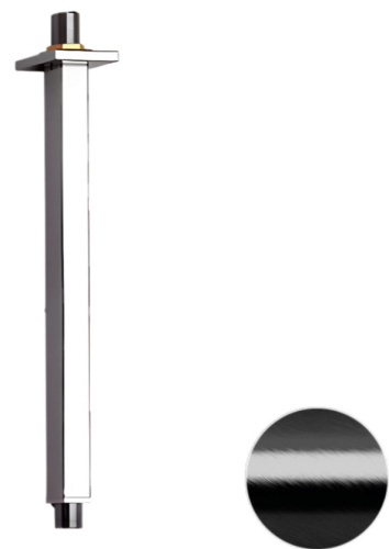 Кронштейн потолочный 30 см Remer 347S30CFP, черный брашированный хром