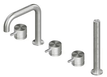 Смеситель для ванны QuadroDesign Source/Ottavo 1295AS