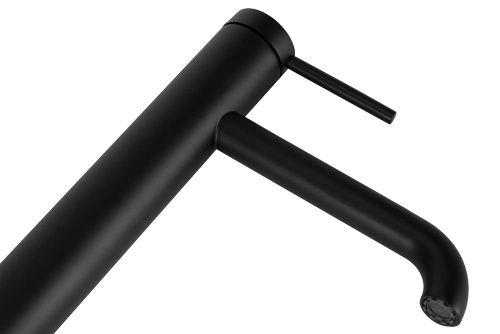 Смеситель для умывальника Rea Spot Black matt B2013