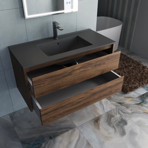 Тумба подвесная Vincea Gio VMC-2G100CO C.Oak