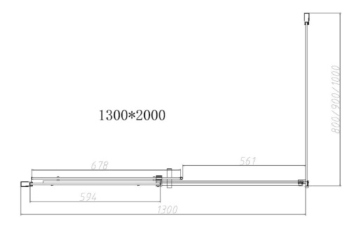 Душевой уголок Vincea Dice VSR-4D8013CLGM