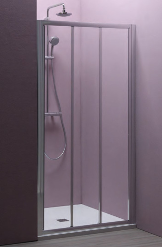 Душевая дверь Kolpa-San Luna TV3D/S 100 silver transparent 510670