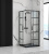 Душевой уголок Rea Concept Black 80x80 K5479 Душевой уголок Rea Concept Black 80x80 K5479