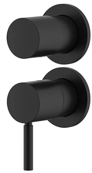 Смеситель для ванны Nemo Round NM-2357MB matte black