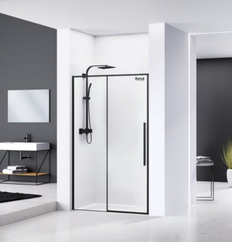 Душевая дверь Rea Solar Black 150 K6360