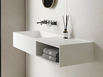 Умывальник Vincea Solid Surface VWB-6S112MW