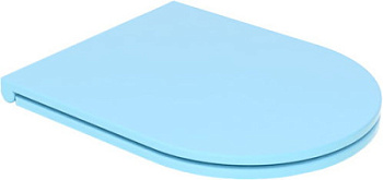 Крышка с сиденьем GSG Ceramic Design Like LKCOPRSLTICR023 голубой матовый