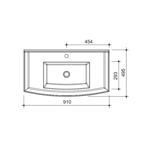 Умывальник Caprigo Y-090C