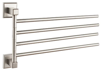 Полотенцедержатель поворотный четверной Vivi Felice ARGENTO FL1024 NICHEL