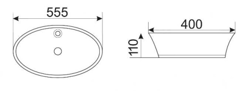 Умывальник CeramaLux 9436