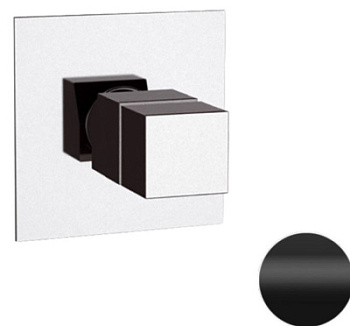 Смеситель для душа Remer Q-Elegance QT30NO, черный матовый