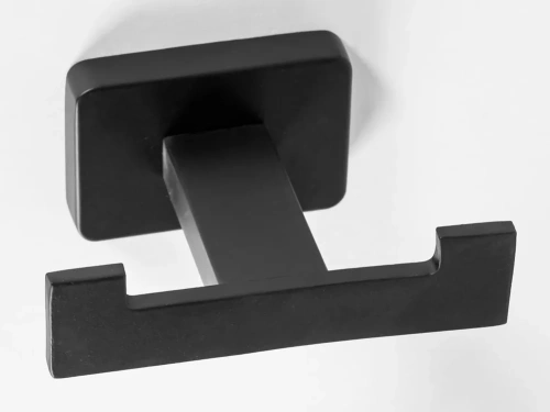 Крючок вешалка для полотенца Rea OSTE 03 black matt 80039