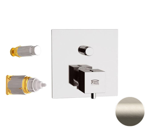 Смеситель для душа Remer Q-Elegance QT09KBXV, сталь