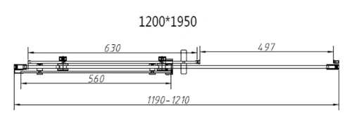 Душевой уголок Vincea Como-N VSR-4CN9012CGB