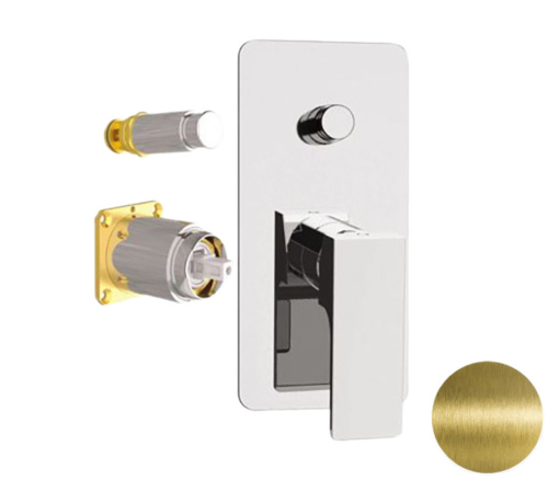 Смеситель для душа Remer Absolute AU09KBVO, бронза