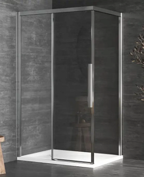 Душевой уголок Kolpa-San Libra DW 100X100-L silver brill transparent 516840