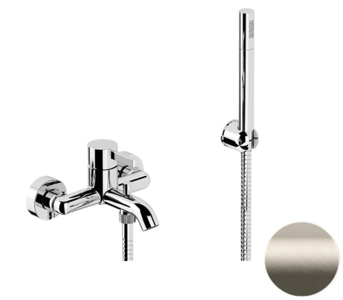 Смеситель для ванны Remer Metrica MC02XV, сталь