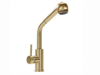 Смеситель для мойки Rea Troy gold matt B6302