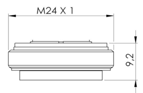 Аэратор смесителя для раковины Remer M24 83Z40