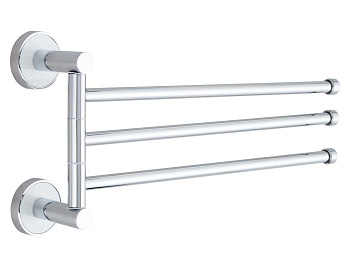 Полотенцедержатель поворотный тройной Vivi Felice Idilio R1024 BL