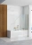 Шторка на ванную Rea Elegant gold matt 80 W6601 Шторка на ванную Rea Elegant gold matt 80 W6601