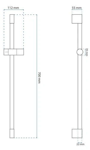 Душевая штанга Rea 01 P6500