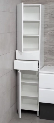 Пенал напольный Vela Бриз 40Н2 (двери и ящики) петли левые RS633471