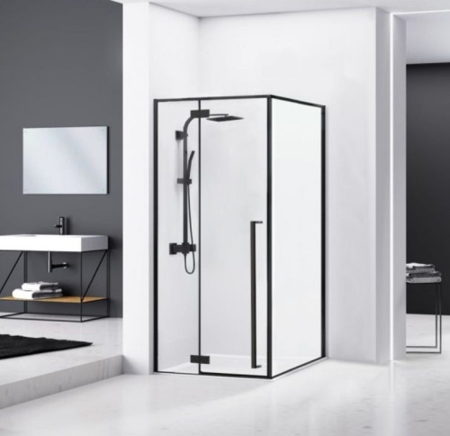 Душевой уголок Rea Fargo Black 90x120 K3214