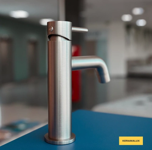 Смеситель для умывальника Vivi Felice 0630 Nichel