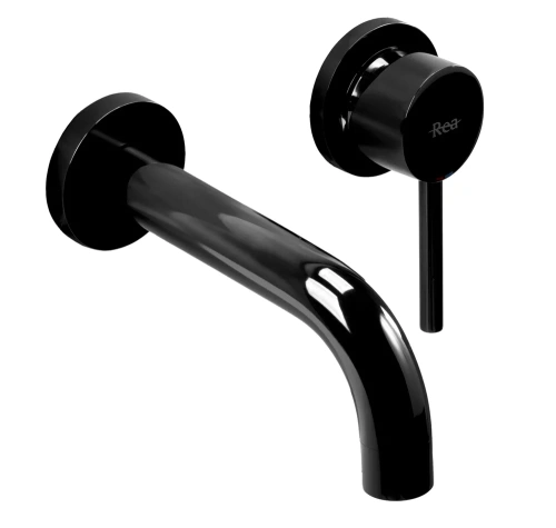 Смеситель для раковины Rea Lungo Black Metallic B4421