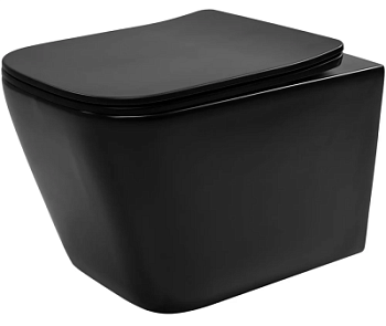Унитаз подвесной Rea Julio Black matt C6550