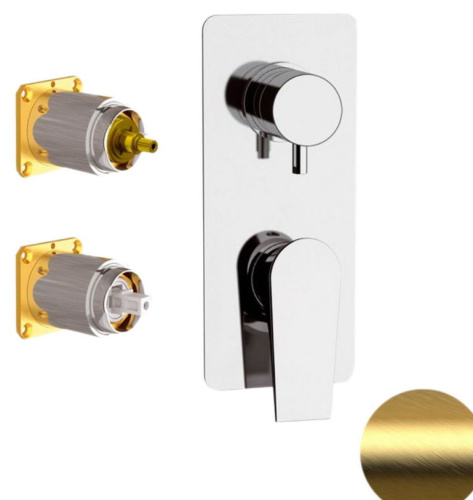 Смеситель для душа Daniel Diva DV612D3KBDP