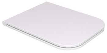 Крышка с сиденьем GSG Ceramic Design Brio BRCOPRSLTICRCN000, белый глянцевый