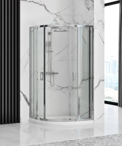 Душевой уголок Rea Look Chrome 80x80 K7904