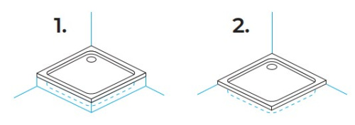 Душевой поддон Kolpa-san Serra 140x80 white 576380