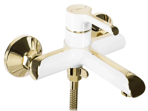 Смеситель для ванны Rea Melia white gold B2710