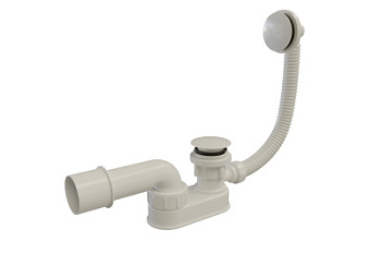 Cлив-перелив Kolpa-San (клик-клак, белый)