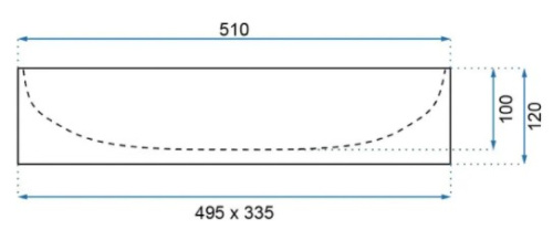 Умывальник Rea Inga U1022