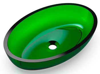 Умывальник Knief Oval Shape Malachit 70201090