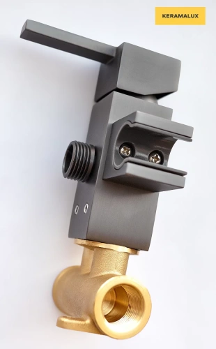 Гигиенический душ CeramaLux KBS/008 вороненая сталь