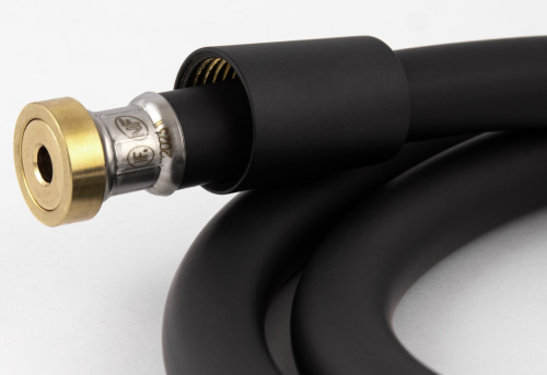 Шланг для душа ПВХ 150 см Remer 332CN2G150NO, черный матовый