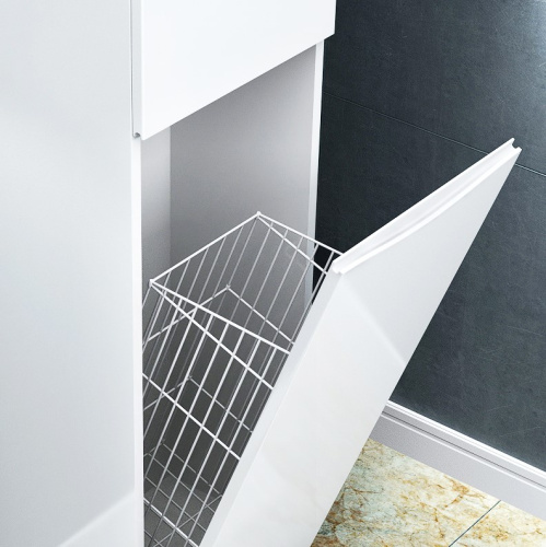 Пенал подвесной Vela Бриз 40ПБК (бельевая корзина) петли правые RS623472