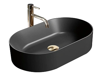 Умывальник Rea Nadia black matt U1062