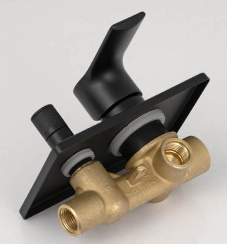 Смеситель для душа Remer Energy EY09HRGNO, черный матовый