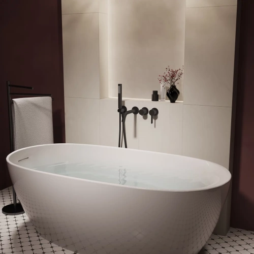 Смеситель для ванны Vincea Villa VTFW-1VL1MB