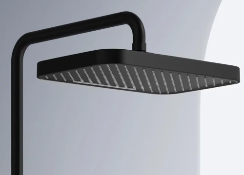 Душевая система Rea Bari black matt P0891
